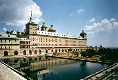 The Escorial Monastery, Designed by Juan Bautista de Toledo and Juan de Herrera, 1563-84 by Spanish School